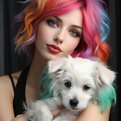 Avont dog hair color paint for cats and horses
