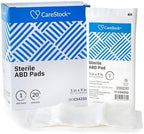 CareStock first aid wound care supplies for heavy drainage