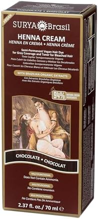 Vegan semi-permanent hair color cream