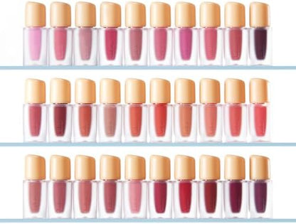 Laka Fruity Glam Lip Tint Mini, 1.9g/0.07oz, Glowing Lip Stain with Wide Color Spectrum, Hydrating & Lightweight Texture, Long-Lasting Bold Stain, Non-Sticky, Vegan, K-Beauty (#120 Caffeine rose) - Image 7