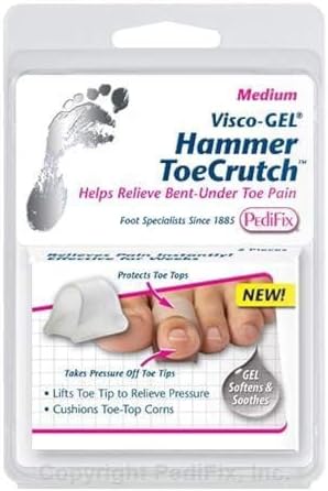 Pedifix Hammer Toe Crutch Smartgel cushioning detail for foot care
