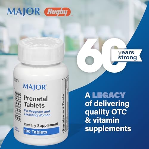 Major Prenatal Tablets packaging and dosage details