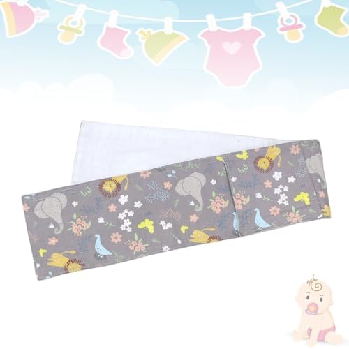 Rainbowstar pediatric button cover belt illustrating the slim and discreet under clothing fit.