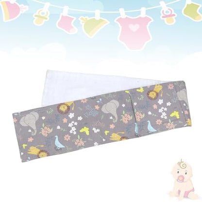 Rainbowstar pediatric button cover belt illustrating the slim and discreet under clothing fit.