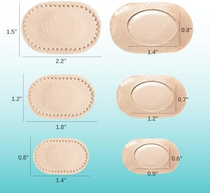 Moleskin protectors for men and women foot health