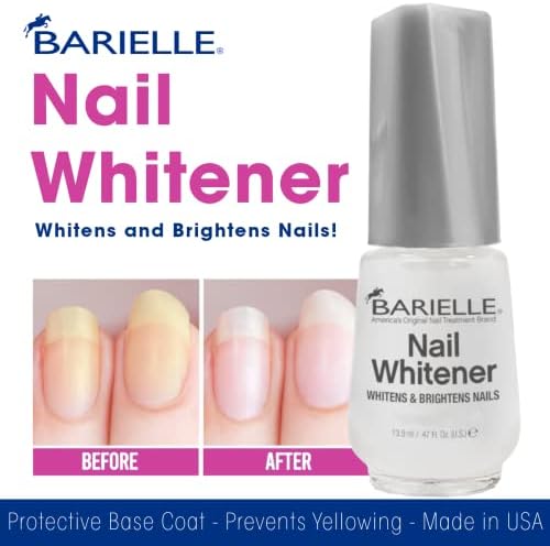Authentic Barielle nail care bottle showing ingredient details