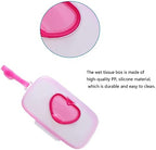 Top view of pink Xeeraang tissue box for home organization
