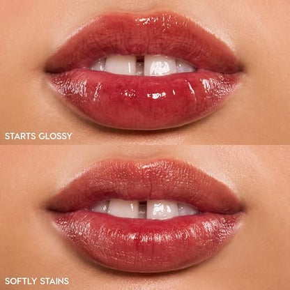 ColourPop HydraPop Glossy Lip Stain - Hydrating Lip Gloss That Fades Into A Soft Tint - Non-Drying & Long-Lasting - Water-Based Gloss-to-Stain Finish - Baby Fox (0.11 Fl Oz) - Image 4