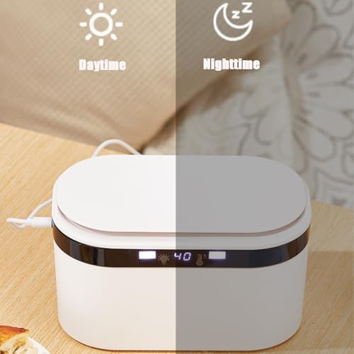 PandaEar baby wipe warmer placed on a nursery changing table