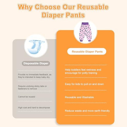 Toddler washable training shorts by MooMoo Baby laid flat showing premium pattern design.