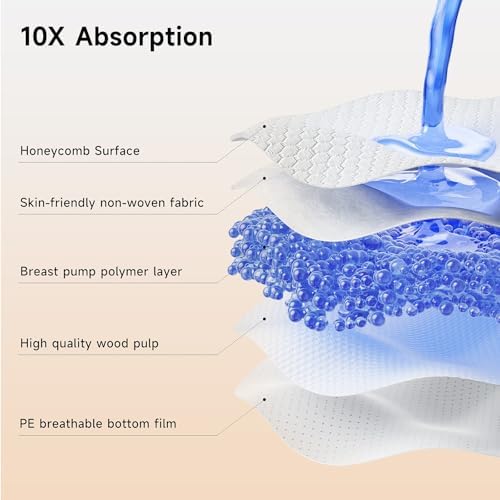 Breastfeeding mother using Snow Bear disposable pads comfortably
