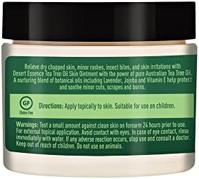 Compact 1 ounce jar of Desert Essence ointment for travel and first aid