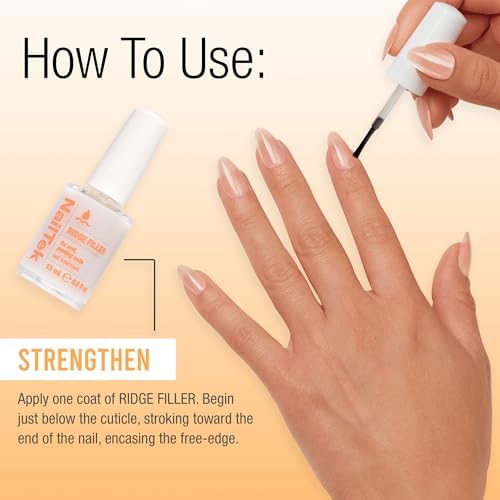 Nail Tek Formula Two conditioning treatment highlighting micro fiber ingredients.