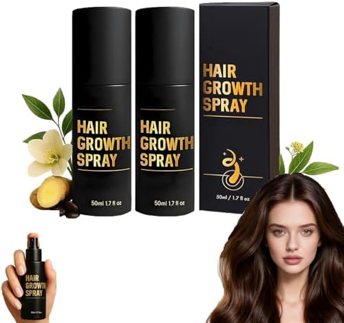 LexTex dual pack hair thickening spray bottles side by side