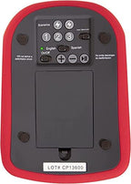 Red Cross Defib Trainer set with adult and child pads for instructors.