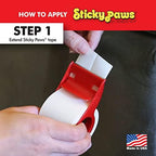 Pioneer Pet Sticky Paws roll showing thirty two point eight feet length