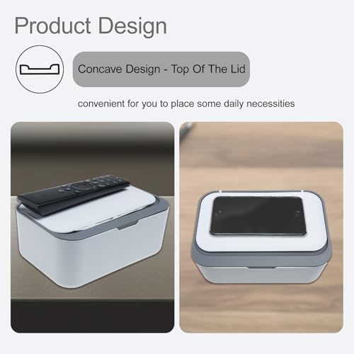 Runhike wipes container with lid open displaying smooth dispensing mechanism