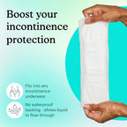 Because premium diaper insert showing leak protection technology layer