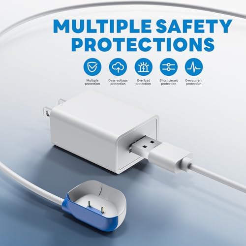 Side profile of Sgeoypil magnetic charging dock