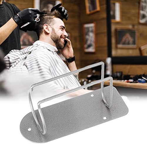 Premium silver trimmer holder bracket showing the exact dimensions and clean metallic finish details