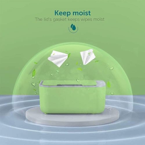 Orozee Deluxe wipe warmer showing smart temperature settings display