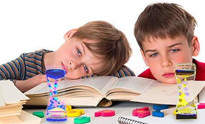 Educational sensory fidget toy set in home office setting