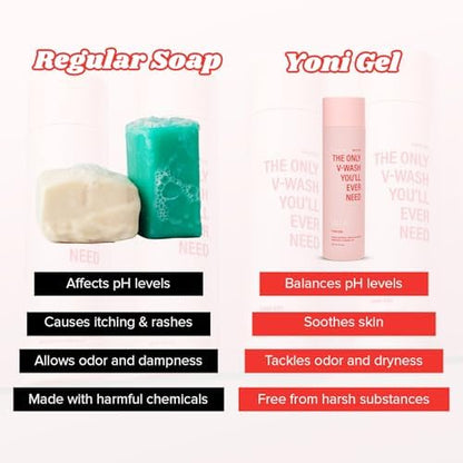 Salt.xo The Only V-Wash You Will Ever Need 8 ounce bottle for daily care.