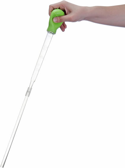 18.7in Long Turkey Baster for Aquarium, 50ml Long Pipette for Fish Tank Coral Food Feeder Syringe Aquarium Water Changer Siphon for Marine Fish Reef Aquatic Plant Spider, Black - Image 12