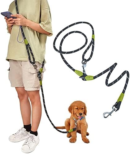 Pawstrip dog running leash showing reflective material