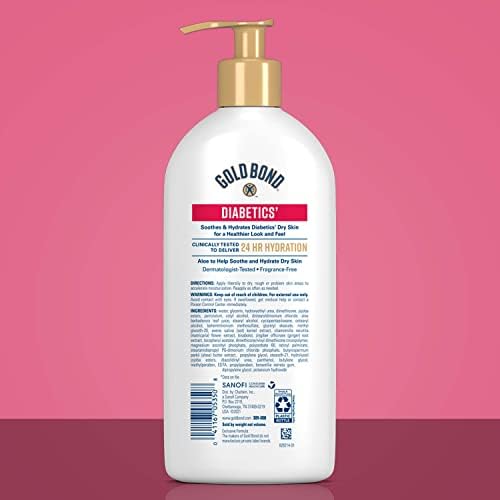 Dermatologist tested hypoallergenic fragrance free skincare for diabetes