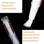 Set of 12 empty cosmetic pens for eyelash serum and cuticle oil