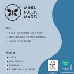 Authentic The Honest Company clean conscious training pants packaging label