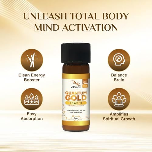 Pure Ormus Colloidal Monoatomic Gold Powder Supplement label detail