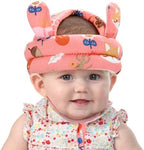 Side profile of Accmor soft cushion baby safety helmet