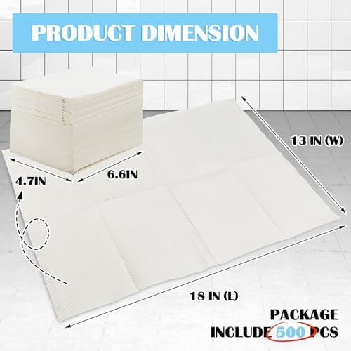 Folded Mixweer sanitary liners for diaper changing table