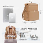 CEI-CEI unisex travel backpack worn comfortably by a parent.