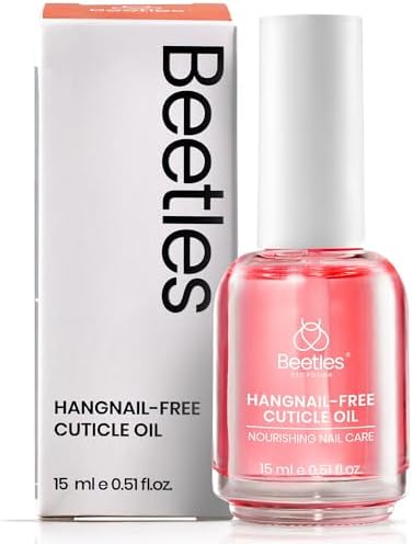 Close up of beetles cuticle oil brush applicator