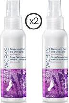 Two pack of imported foot and shoe deodorizer for Indian customers.