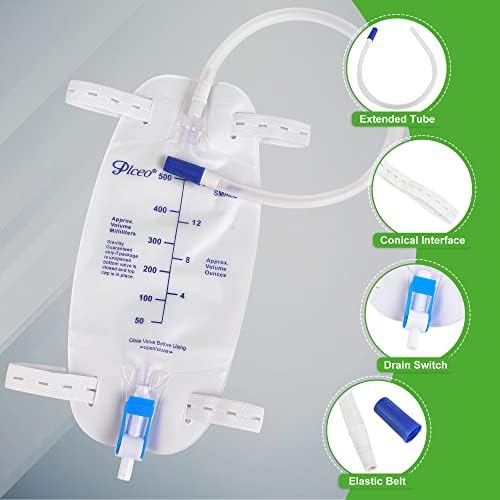 Adjustable cloth straps for catheter leg bag