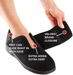 Silvert's Comfortsteps packaging and product view showing the fluid barrier fabric