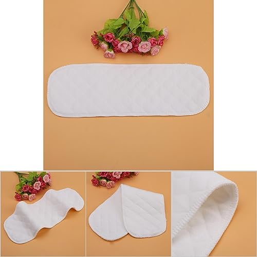 Close up of 6-layer cotton texture for diaper inserts