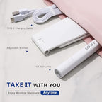 AIRSEE cordless UV light packaged for travel and home use