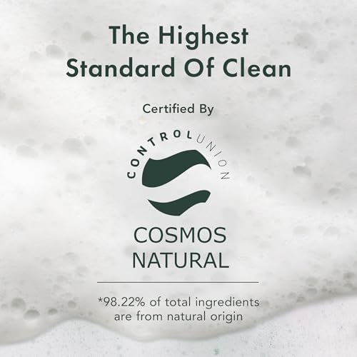 Close-up of Rael feminine wash foam texture for sensitive skin care.