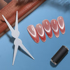 Side profile of magnetic nail art tool and accessories