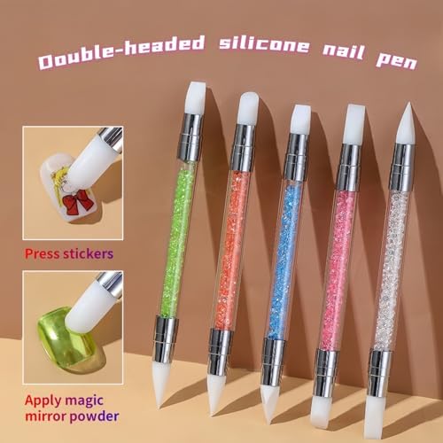 Complete 10 piece nail art professional design kit for salon use