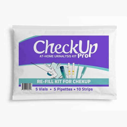 KIT4CAT CheckUp Dog Pro Refill Kit front packaging view for canine health screening
