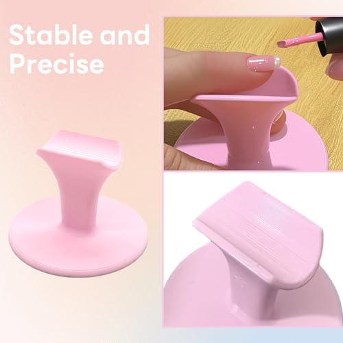 Compact and portable nail painting tool for home salon use