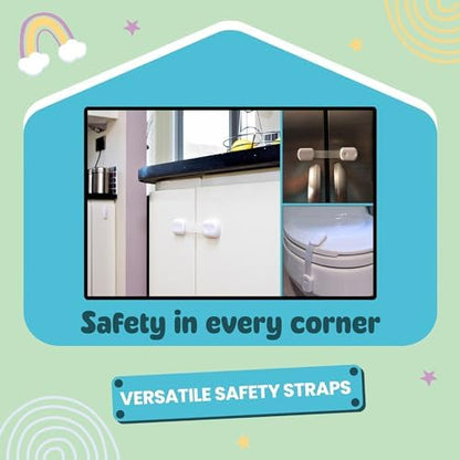 Child safety refrigerator locks for toddler protection