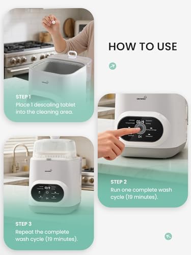 Grownsy bottle washer maintenance tablets box