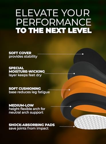 Trimming guide on the bottom of EASYFEET orthotic shoe inserts
